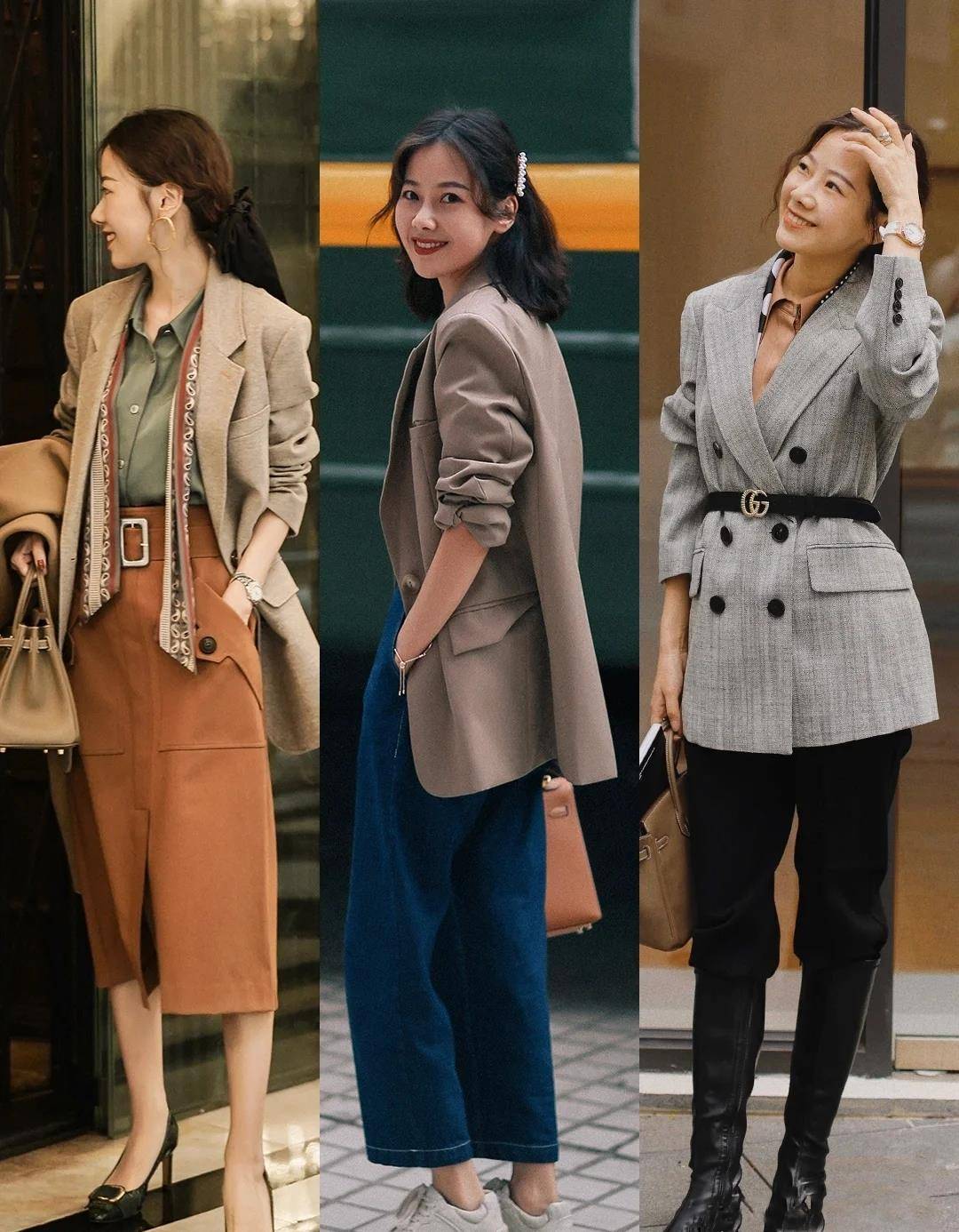 黑色 早秋不知道怎么穿?这些时尚大气的叠穿技巧需要准备起来