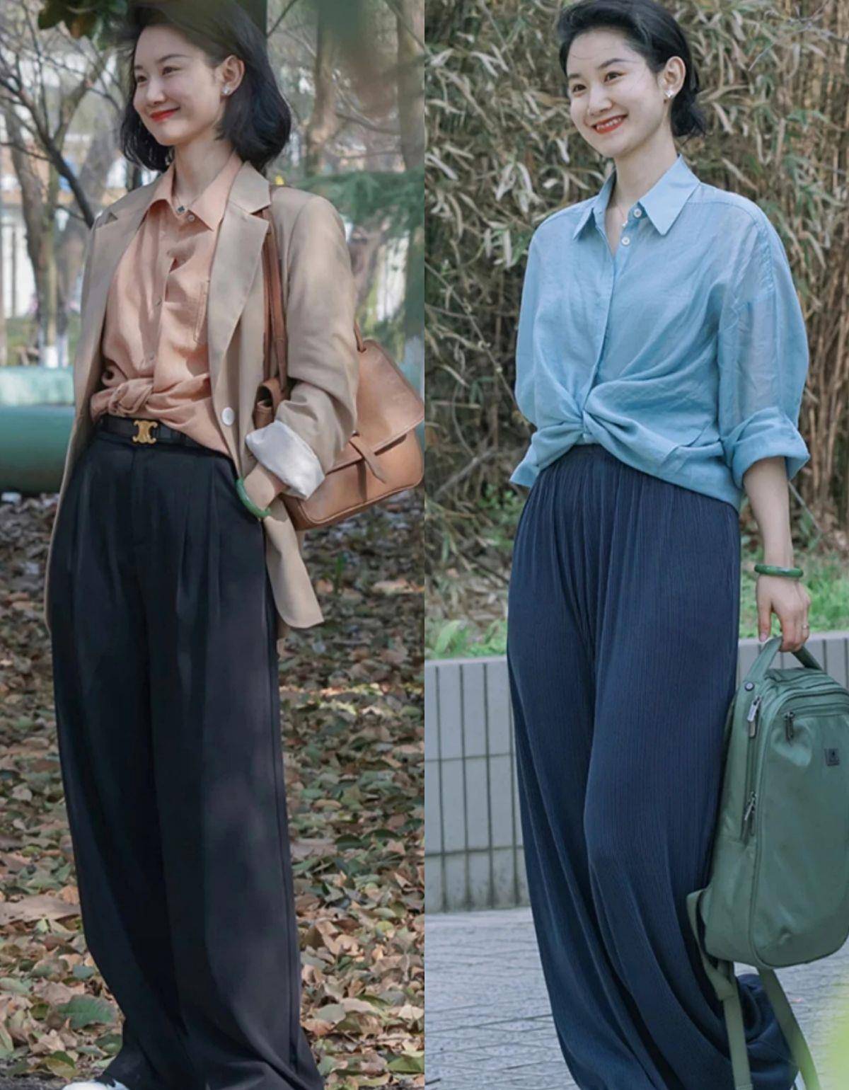 身材 微胖的梨型身材怎么穿?学她的显瘦look,轻松告别大粗腿、妈妈臀