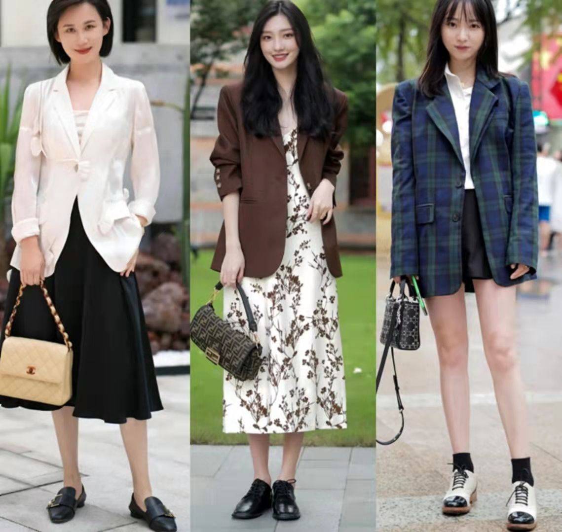 风衣 秋季别只会穿裤子，这4种“裙装”搭法优雅时尚，40岁女人穿真美