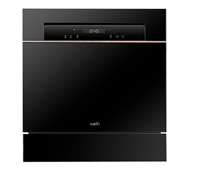 华帝智能干态洗碗机a6:1次洗净7天防护防止病从口入