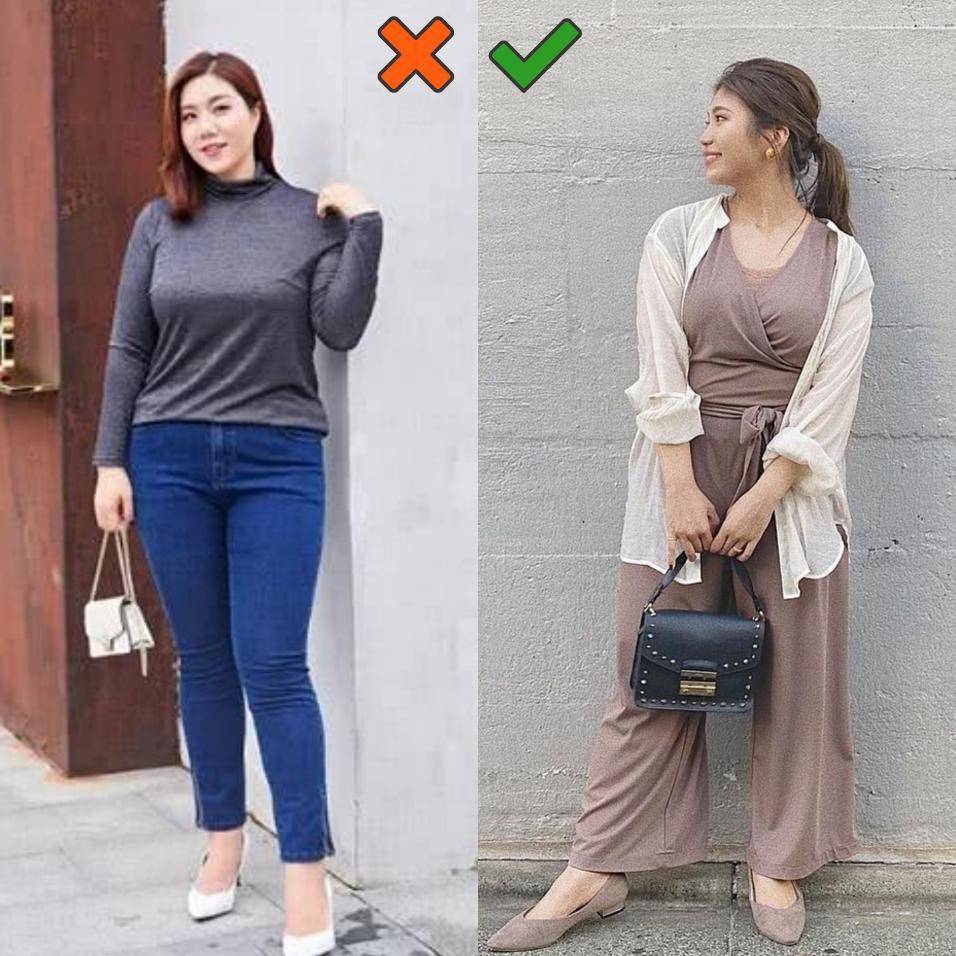 苹果形身材女生穿衣红黑榜来袭这5款衣服不要穿显胖又俗气