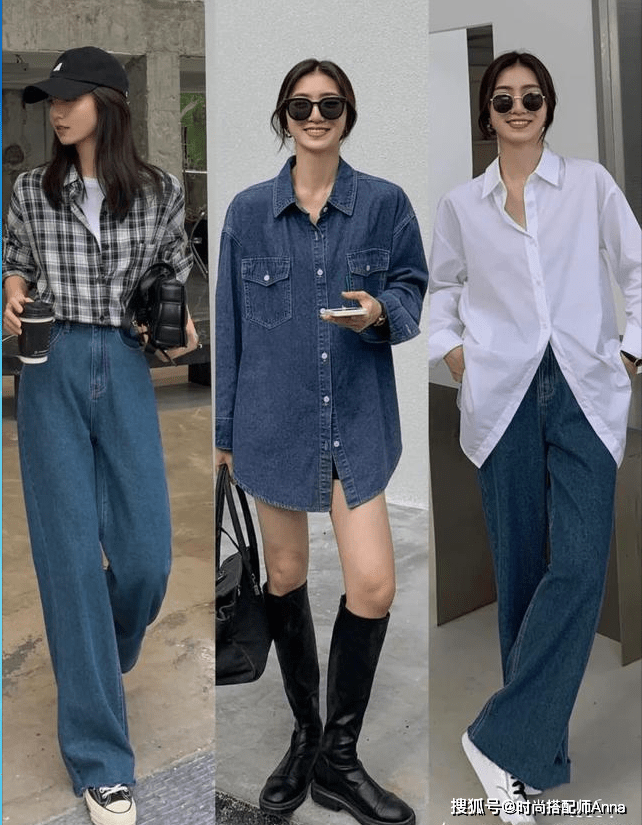 纸片人 秋天到了,来看看这个韩国小姐姐的显瘦穿搭,学她穿成“纸片人”