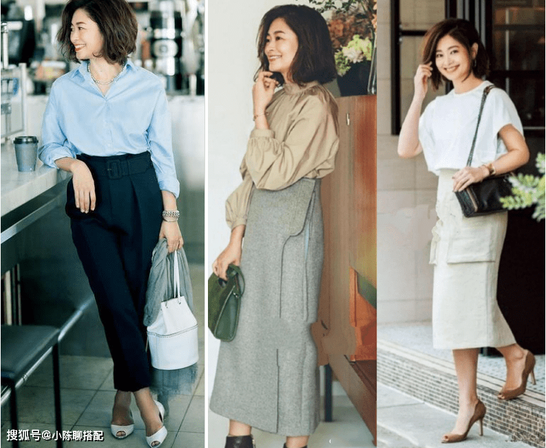 身材 50岁女人就要穿得高级优雅！看“个矮微胖”日本主妇这样穿，优雅