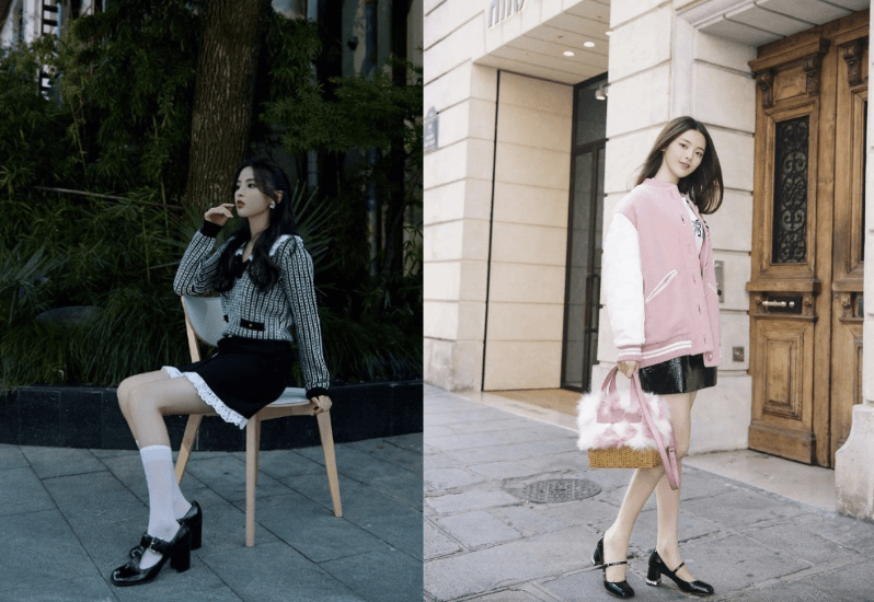 黑色 解锁早秋穿搭,这双初恋鞋不能错过,让杨超越乔欣立刻少女感满满