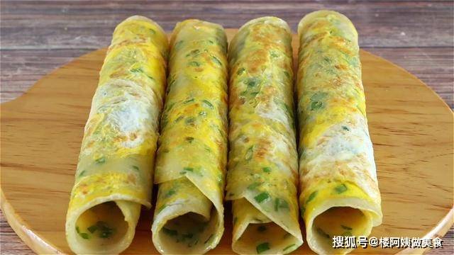 葱花|简单的早餐饼做法，省时省力，吃起来柔软又筋道，营养又健康