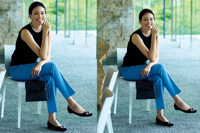 黑色 8月日杂时尚穿搭排名，流行集中在衬衫与裤子的搭配，潇洒而优雅