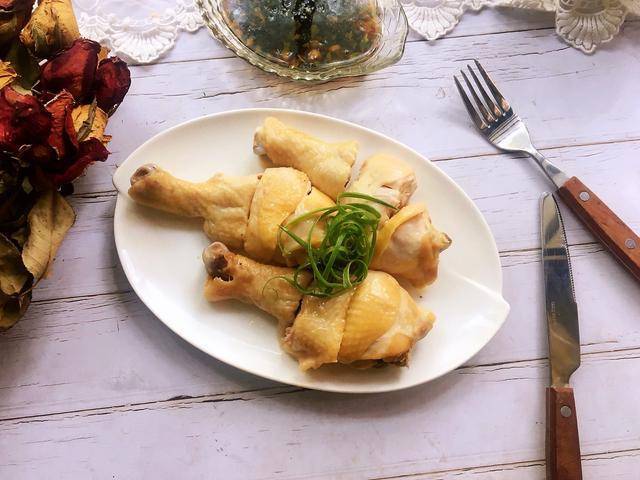 原创少油低糖低盐的白斩鸡腿营养健康原汁原味鲜嫩美味