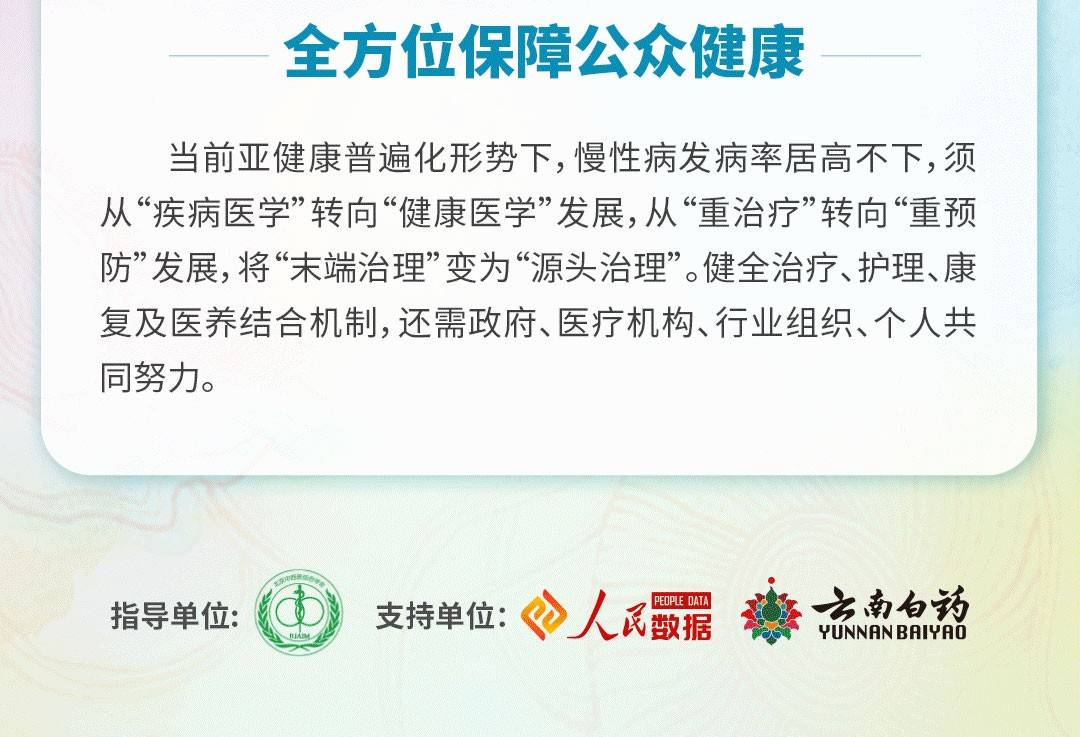 状态|云南白药携手人民数据，对国民亚健康状态进行深入调查！