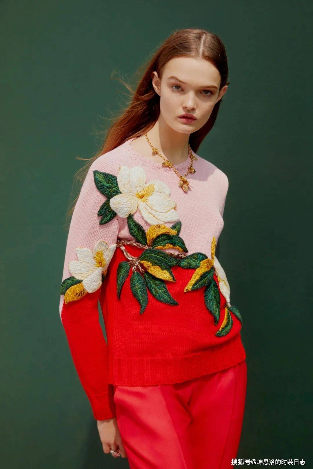 Soo Oscar de la Renta 2022春夏 把春天穿在身上