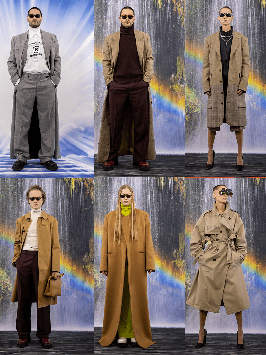 幽默感 Vetements 2021秋冬，伪叛逆风格，还有超然的幽默感