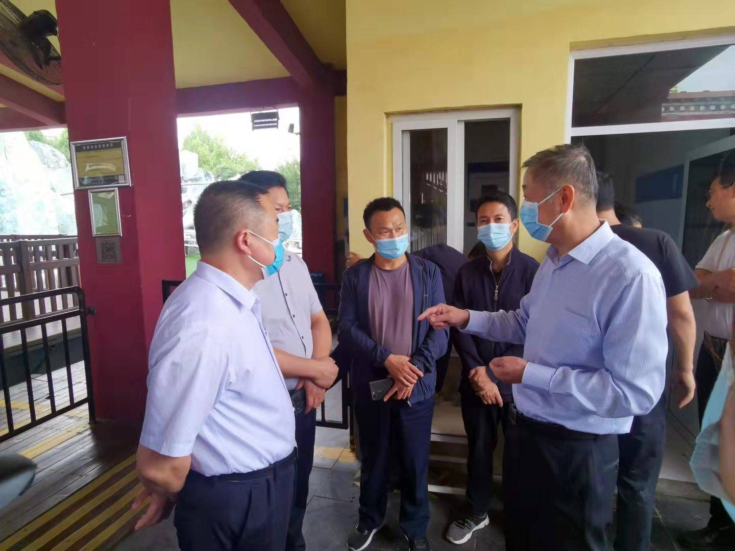 省市场监督管理局杨自明到中牟县检查指导特种设备安全工作