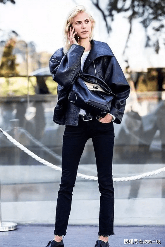 黑色 悦穿搭：全身黑色搭配，照样美又气质