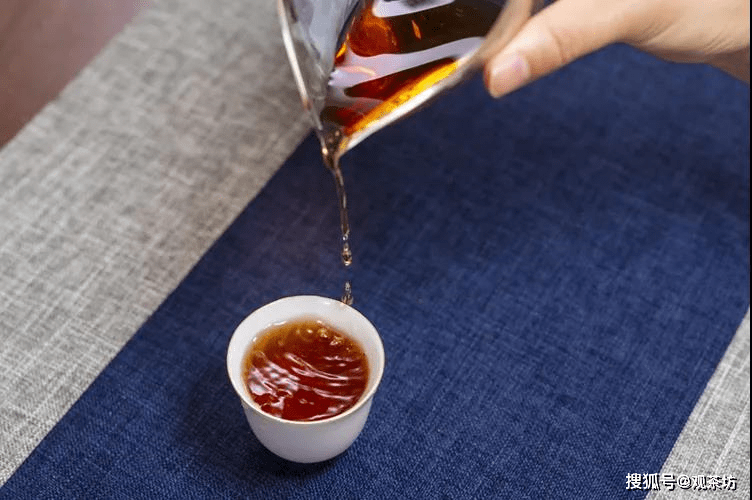 观茶坊熟茶工坊 普洱茶 合理贴秋膘 先调理好脾胃 肠胃