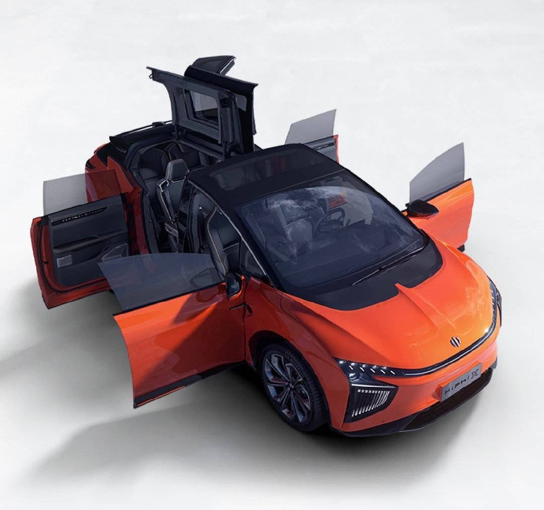 宝马公布鹰翼门设计专利高合看完表示心情平稳