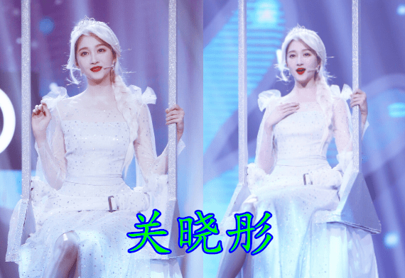 女神|同是“坐秋千”,宋茜唯美,关晓彤高贵,看到杨紫:仙女本尊?