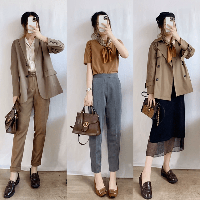 职场 简单利落的职场穿搭！这些穿搭简单干净有气场，干练稳重又温柔