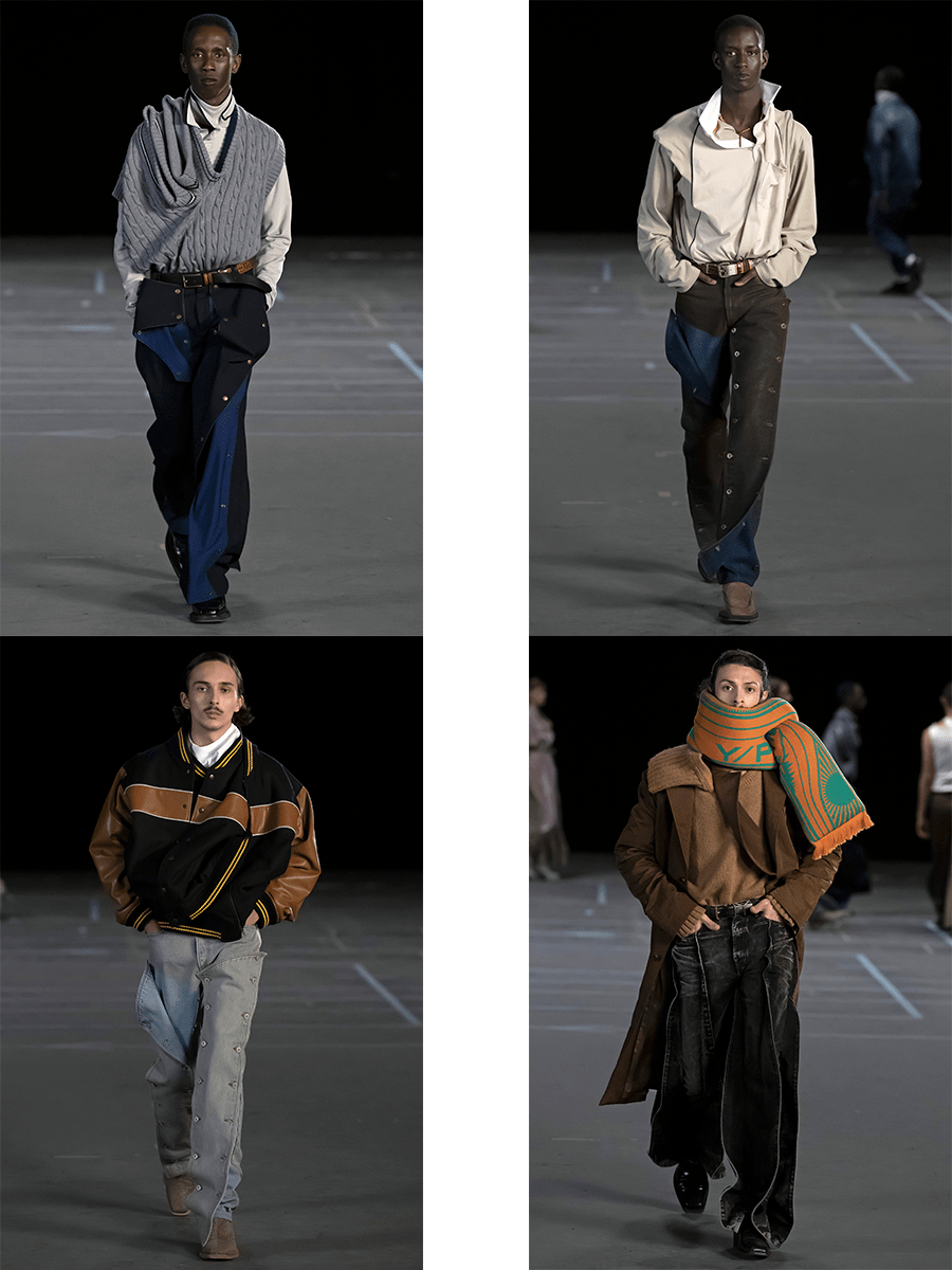 YProject YProject 2021秋冬，混乱中的不可预测性，扭结与褶皱的活力亮点