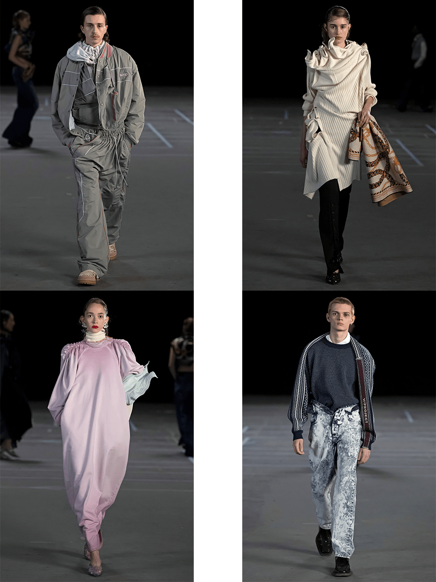 YProject YProject 2021秋冬，混乱中的不可预测性，扭结与褶皱的活力亮点