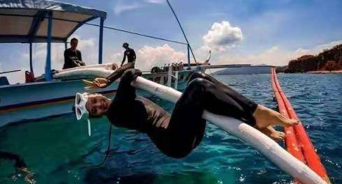 整体 刘诗诗穿polo衫拍照片，既清纯又动人，仿佛是学生时代的校花