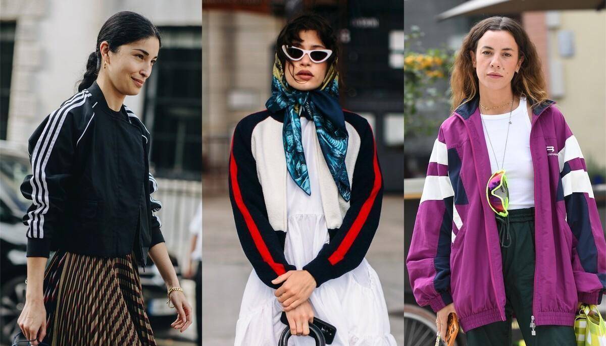 运动服 女人想要减龄，穿件拉链运动服就可以，不仅减龄还超时髦