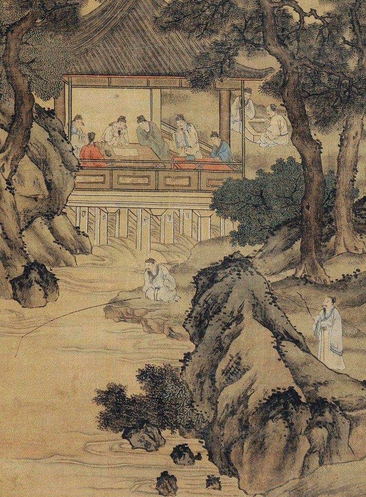 名画记』唐寅《醉翁亭雅集图》，引典入画，赋予新意_搜狐网