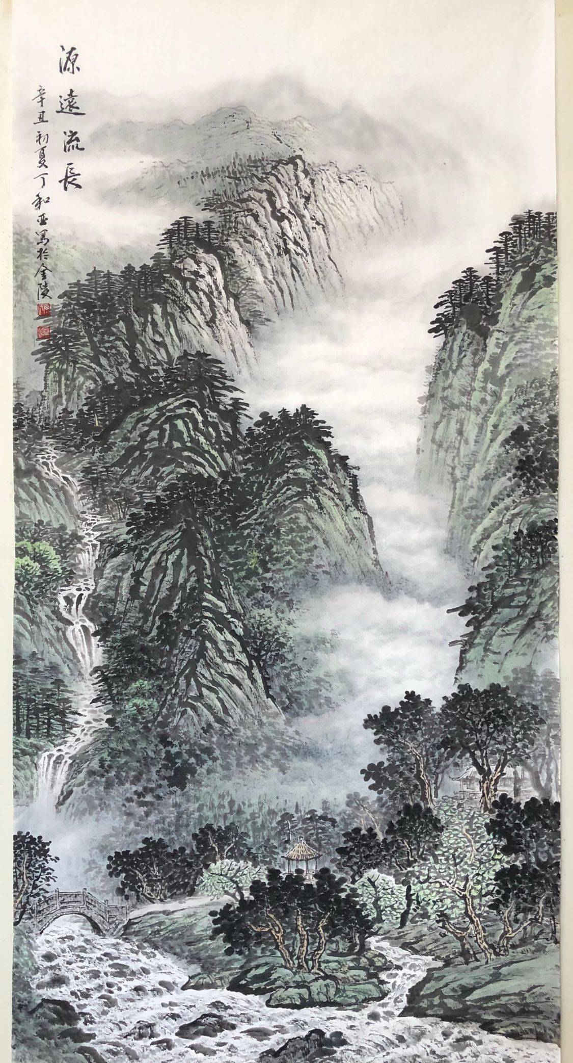 附2021中国当代大家丁和亚作品展欣赏:2018年2月,5