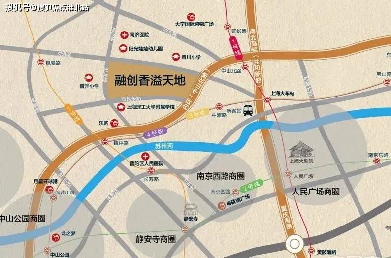 官网上海普陀融创香溢花城商铺售楼处电话丨地址最新房源价格详情