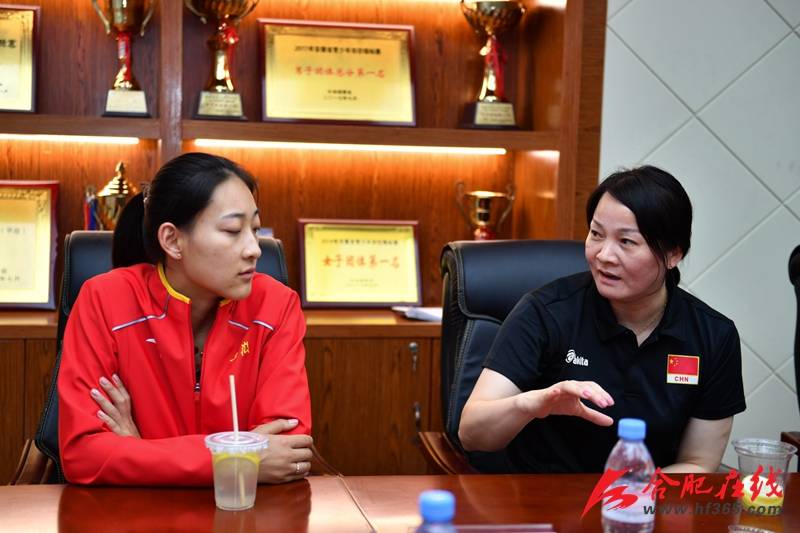 体育|合肥籍奥运选手、全运冠军开心“回娘家”