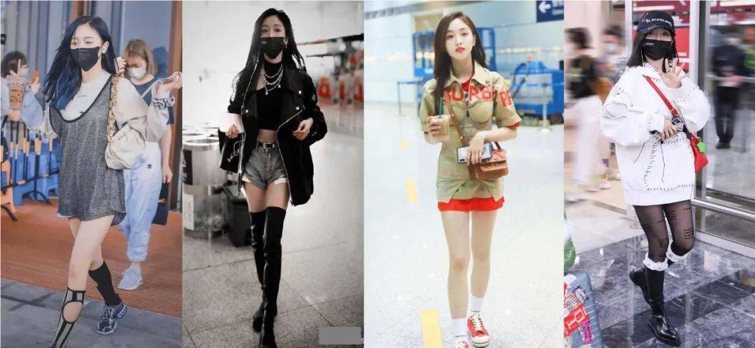 刘亦菲人美就乱来？驴蹄鞋、豹纹裤、彩虹裤袜，这些女星的衣品让人沉默