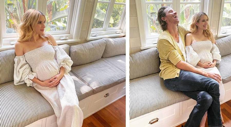 朱丹 怀孕就告别时尚？艾玛和朱丹的穿搭时髦又实用，准妈妈也要美美哒