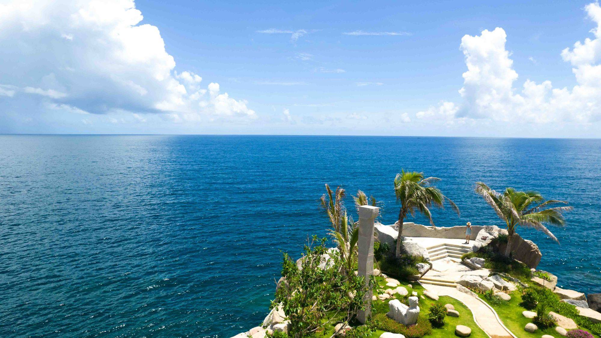海南此岛被称为“美女岛”，风景充满了罗曼蒂克，一定要带伴侣来