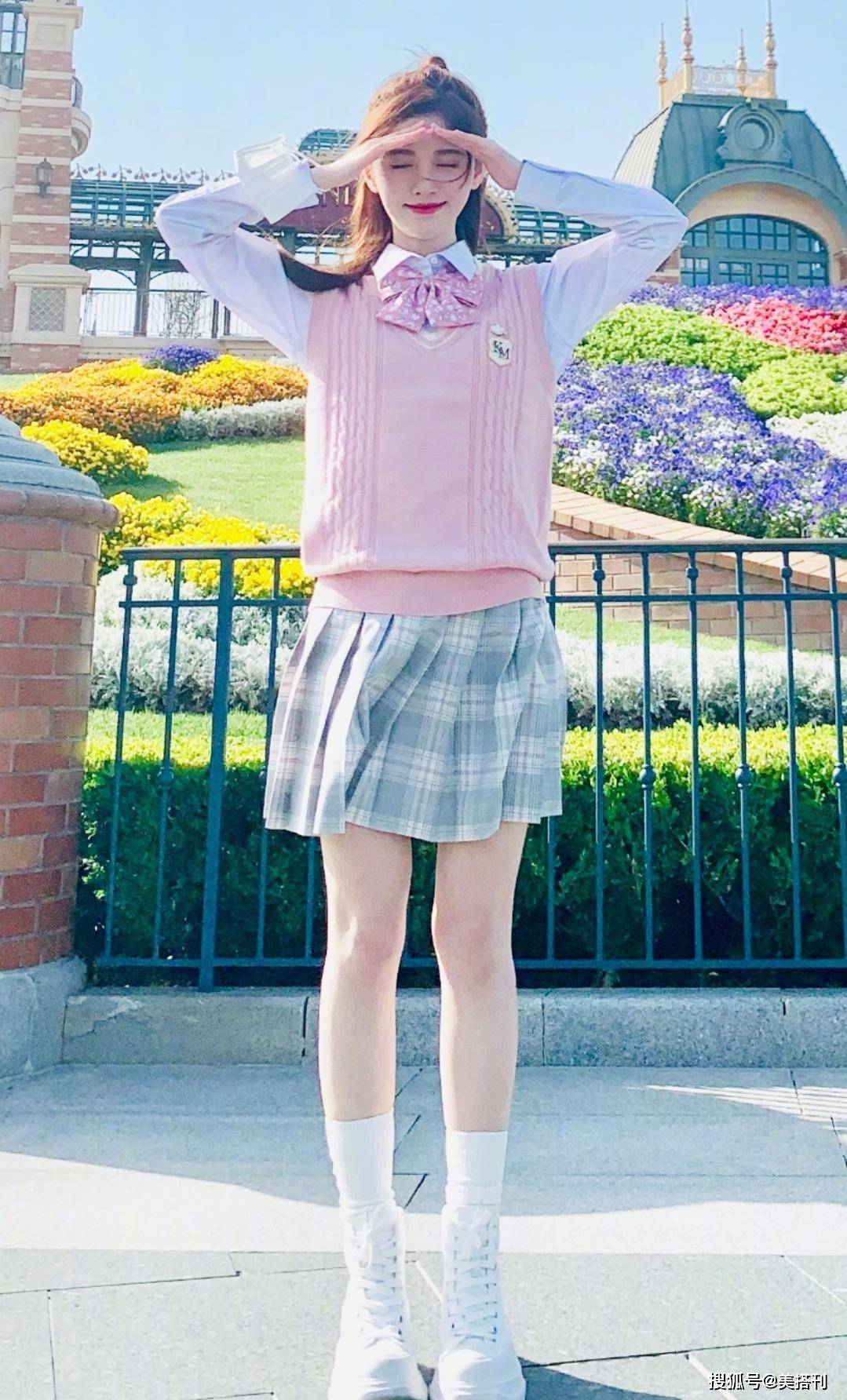 鞠婧祎 小个子看过来！鞠婧祎是如何“增高”的？不到158穿出了165的身高