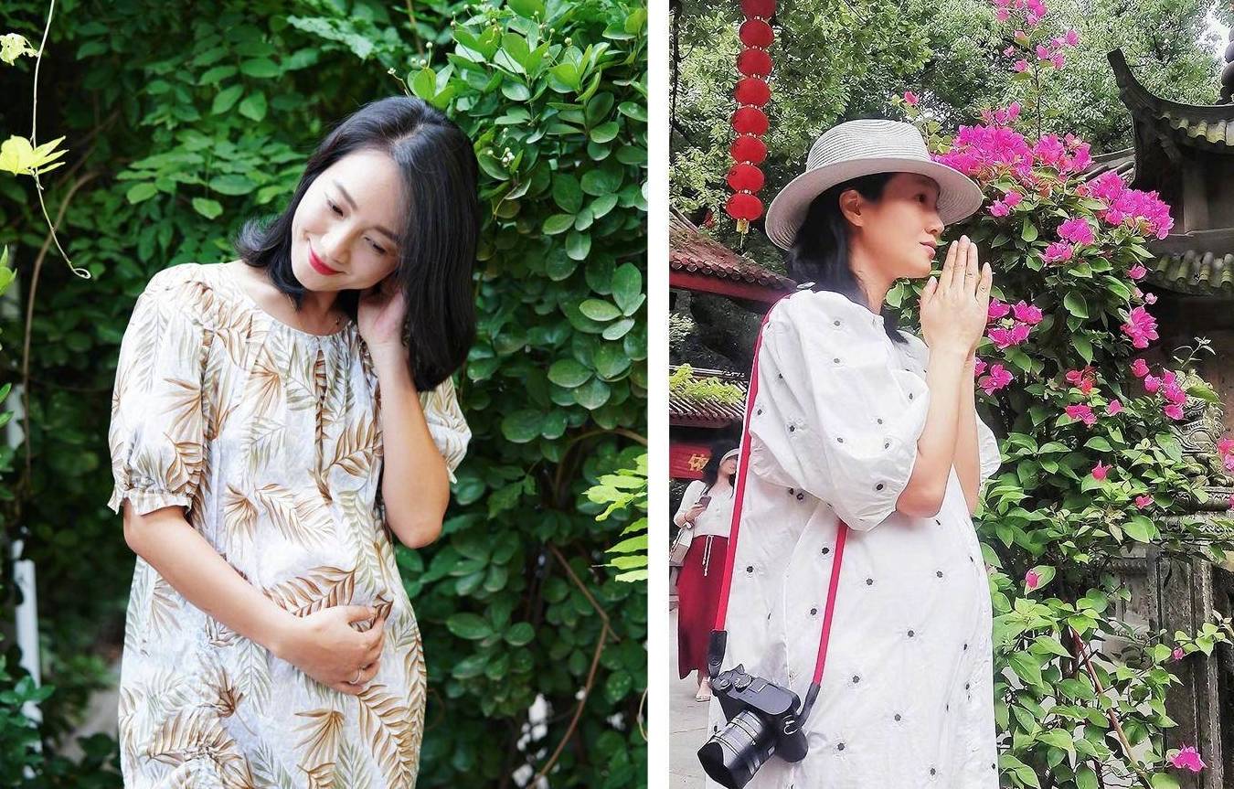 朱丹 怀孕就告别时尚？艾玛和朱丹的穿搭时髦又实用，准妈妈也要美美哒