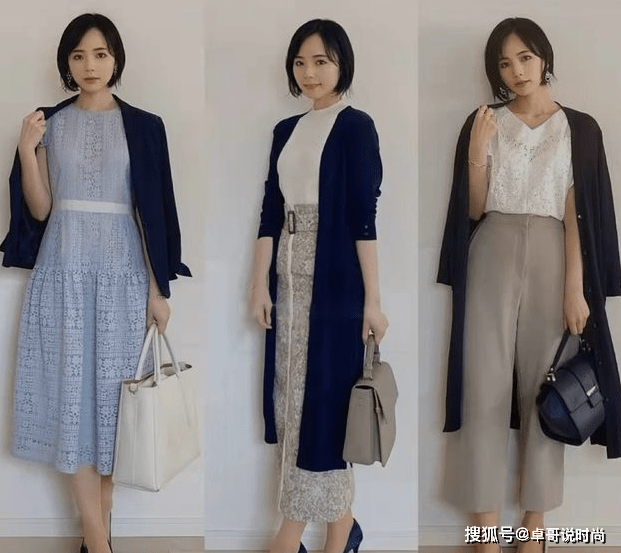 人物 中年女性秋季穿外套，试试“外套肩披”，增加高级感还自然随性