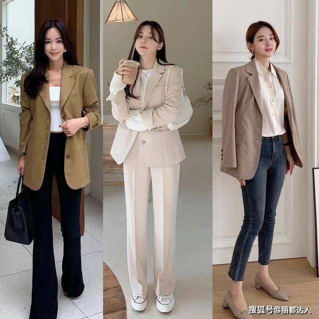 显得 秋季时尚女人爱这么穿，越是简单的穿搭，越能够衬托出好气质