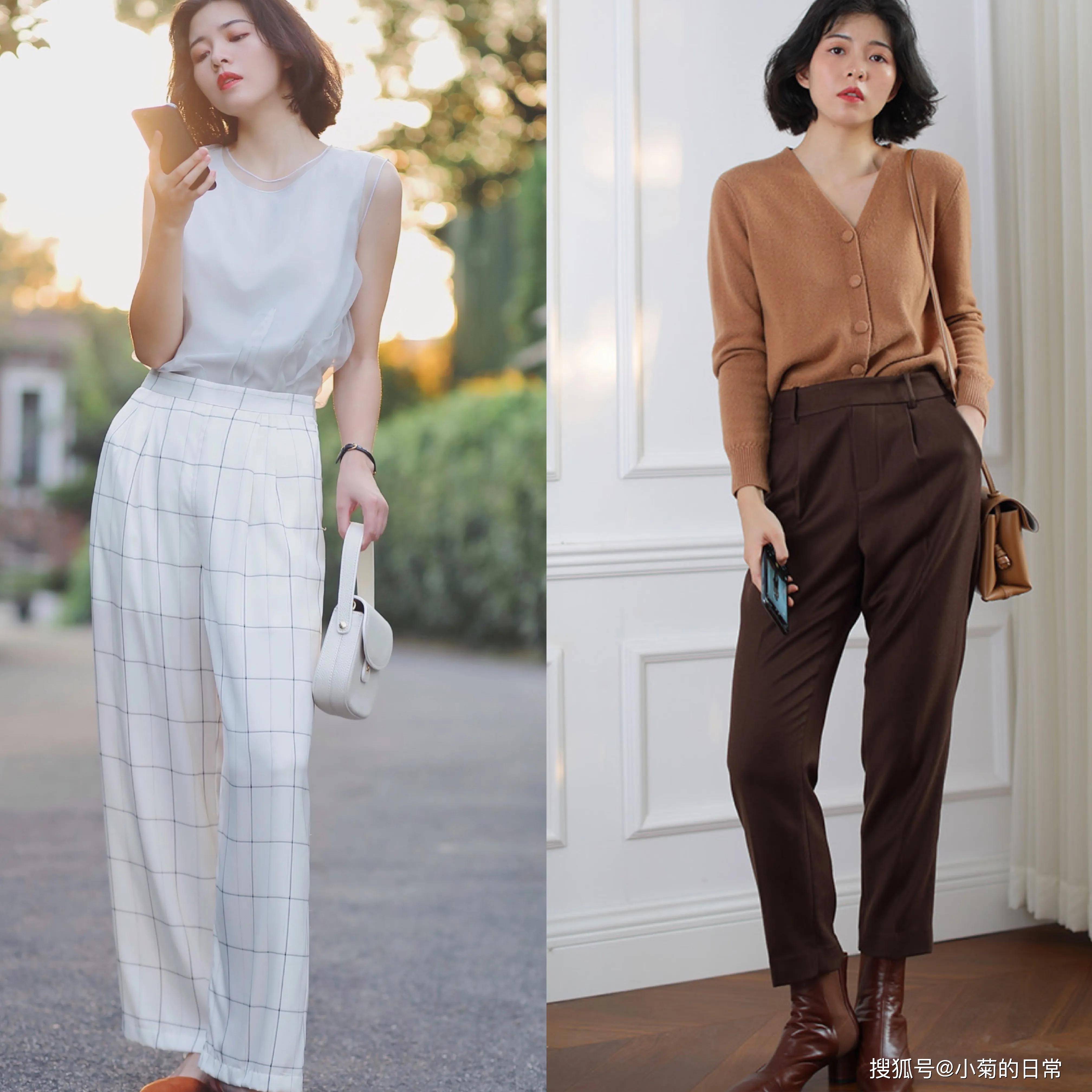 衣品好的女人,深秋这几套就够穿,气质减龄,塞不塞裤腰都好好看_女生
