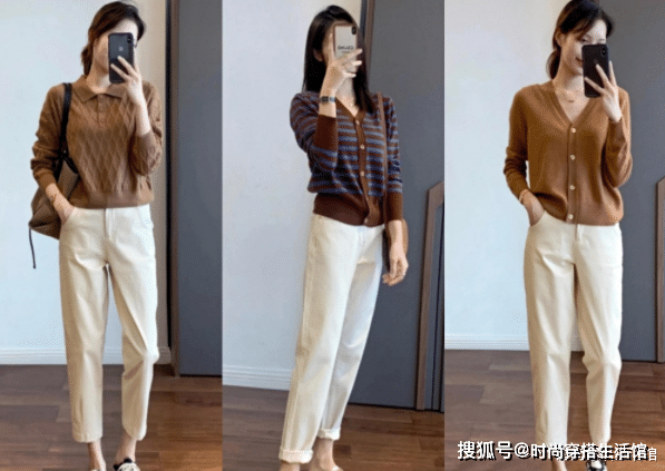 身材 天凉了，裙子收起来吧！今年流行“薄外套+裤子”，保暖还显气质