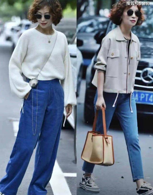 层次 50岁“大妈”也能美得像30岁潮人？本来还不信，看完我闭嘴了