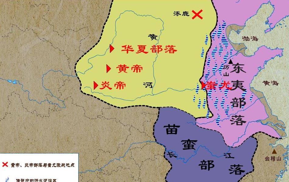 原创我们都知道三皇五帝但你能理清楚黄帝尧舜禹之间的关系吗