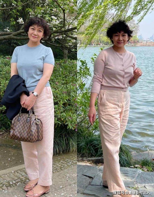 出圈 她年过50,皮肤黑、腿粗、脸圆,但还是凭穿搭美出圈!