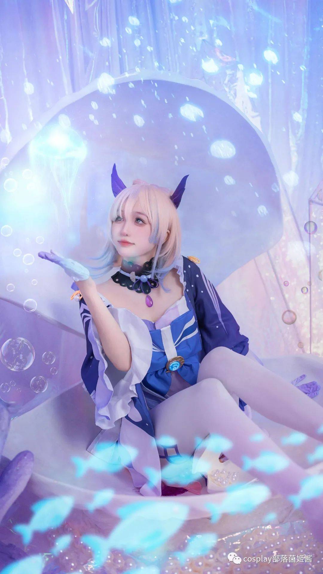 cos原神珊瑚宫心海cos正片原奈