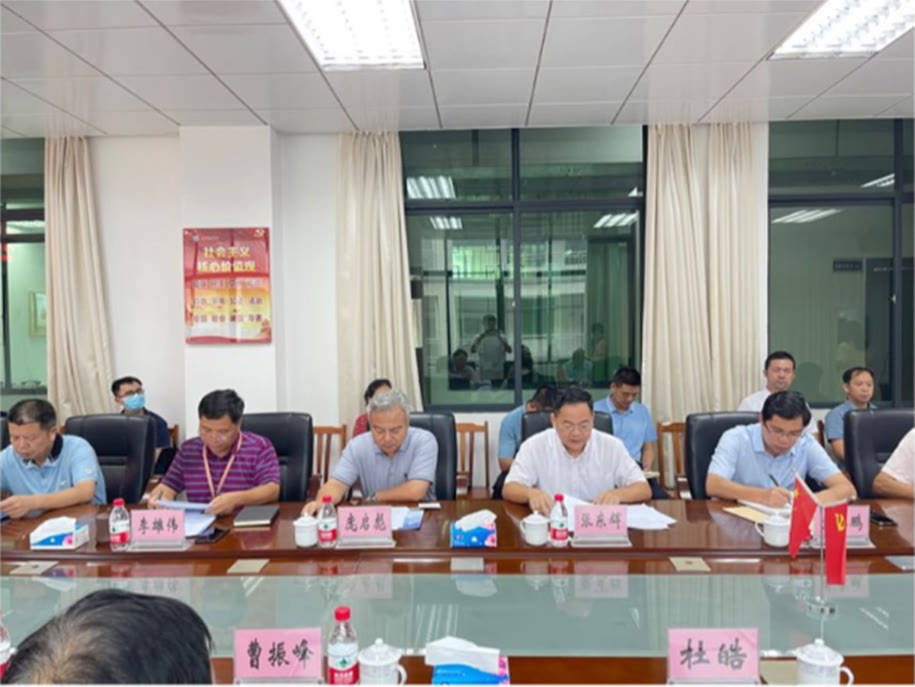 河源市长何国森会见北方职业教育集团董事长曹振峰一行