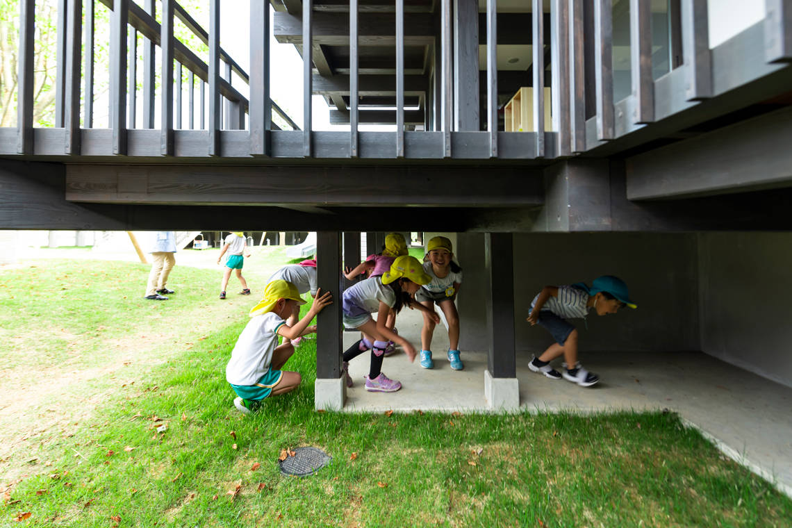 因为|什么才是儿童好设计?看手冢贵晴12个顺应自然哲学的幼儿园设计