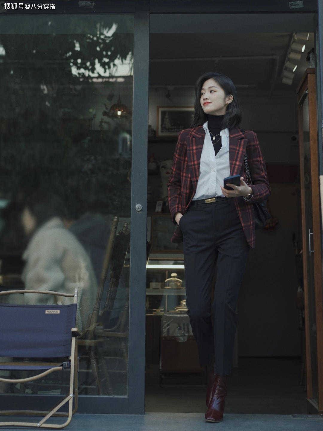 整体 日常通勤不知道怎样穿?入手大衣和西装,保暖干练又有气场