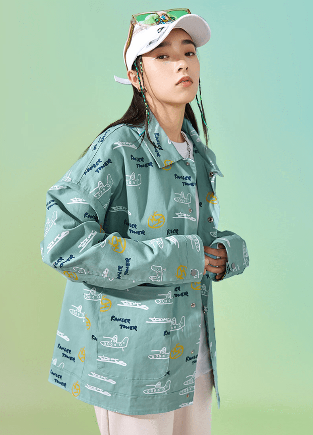 设计 中性风帅气外套，盐系炸街穿搭，更为洒脱迷人