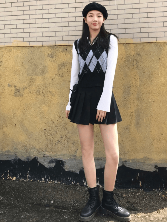 下半身 解锁百褶裙的复古穿法,显瘦时髦又有文艺范