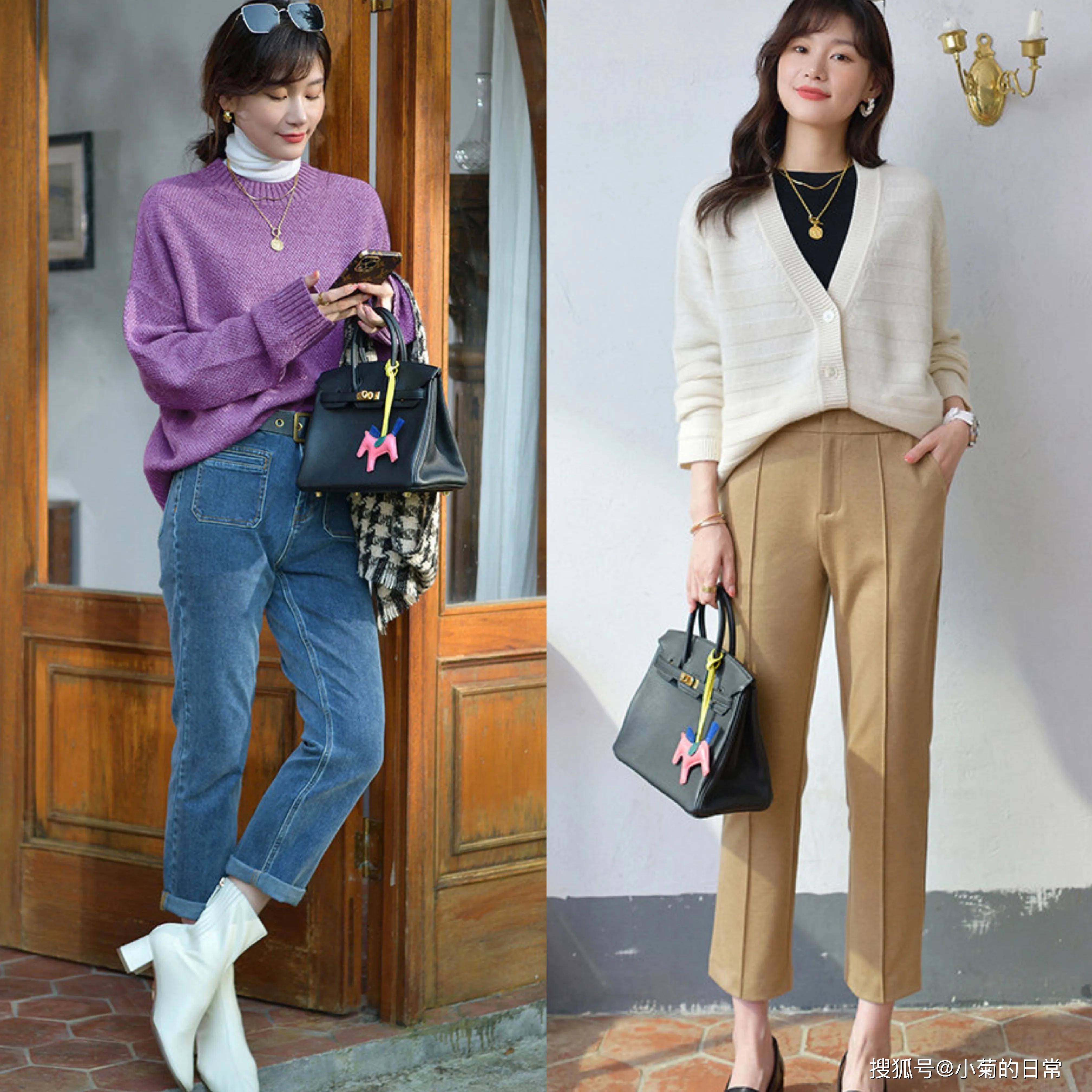 黑色 70女人太会穿,不爱大牌偏爱这几套,清新减龄,也太美太高级了吧