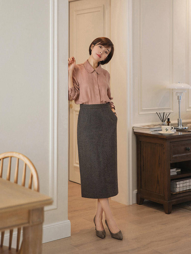 毛衣 给大家分享一些内搭搭配技巧