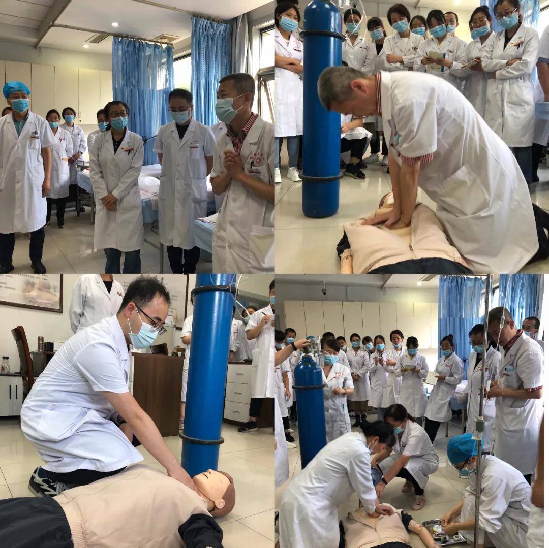 针灸|西安市中医医院针灸推拿康复科开展急救技能练兵活动