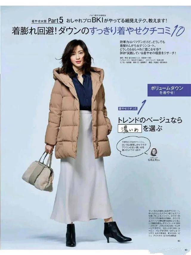身材 不管大衣还是羽绒服，切忌拖沓花